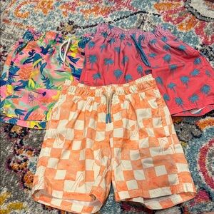 Lot of 3 Cat & Jack Swim Trunks